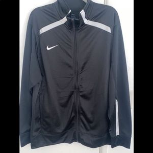 Nike men’s black track sweater